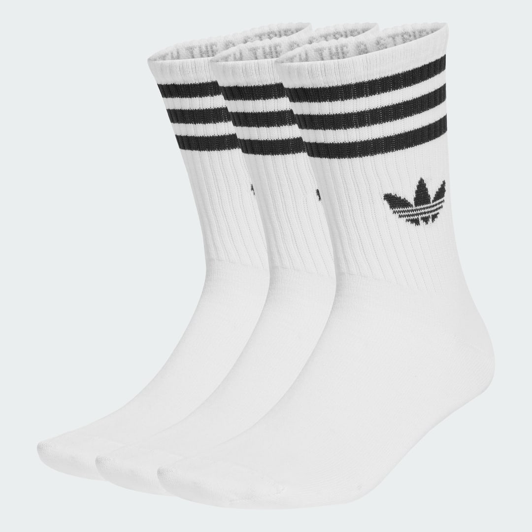 Adidas Originals adicolor Crew Sokken (3 Pack) Unisex wit Maat 37-39 Kleding