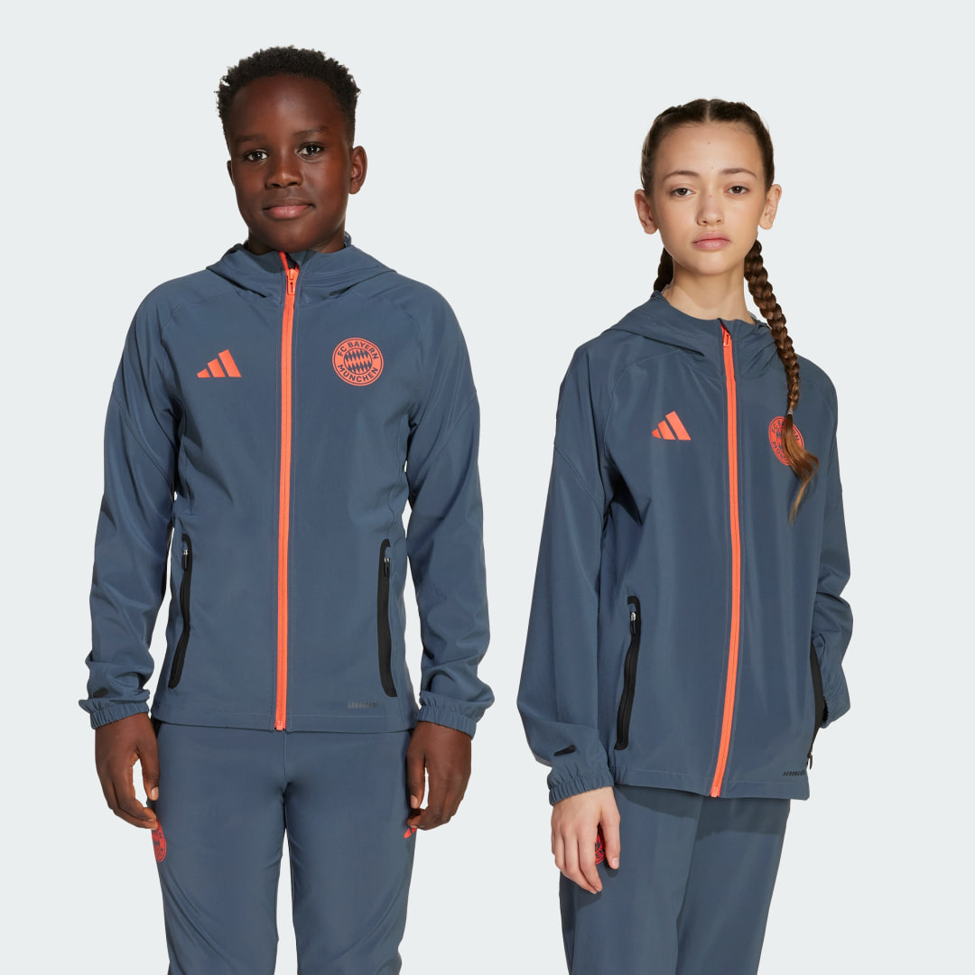 Adidas FC Bayern München Tiro 25 Competition Vis Tech Reisjack Kids