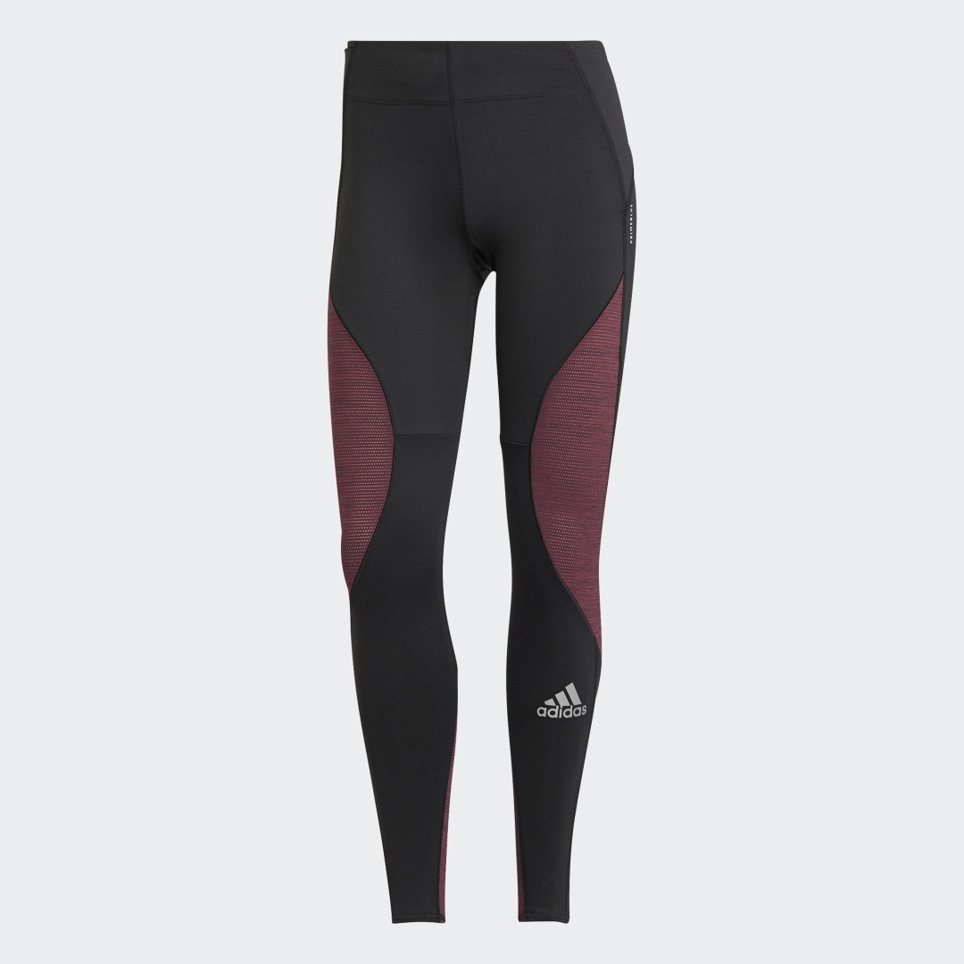 фото Леггинсы для бега fast primeblue adidas performance