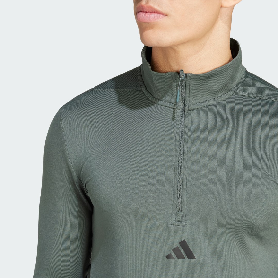Adidas Performance Workout Sportjack met Korte Rits