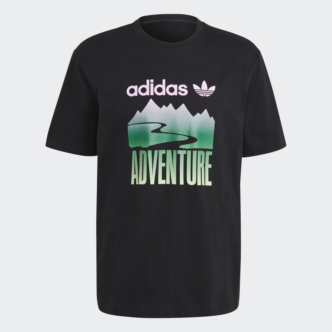 фото Футболка adventure mountain logo adidas originals