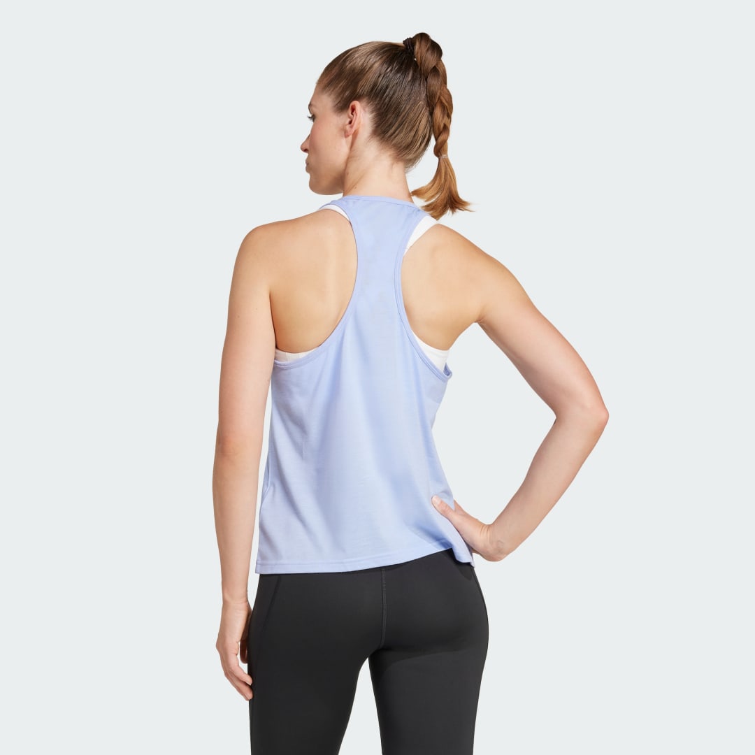 Adidas Train Essentials Minimal Branding Racerback Tanktop