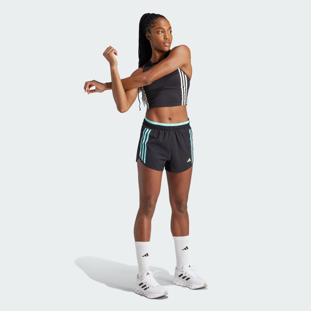 Adidas Own the Run 3-Stripes Short