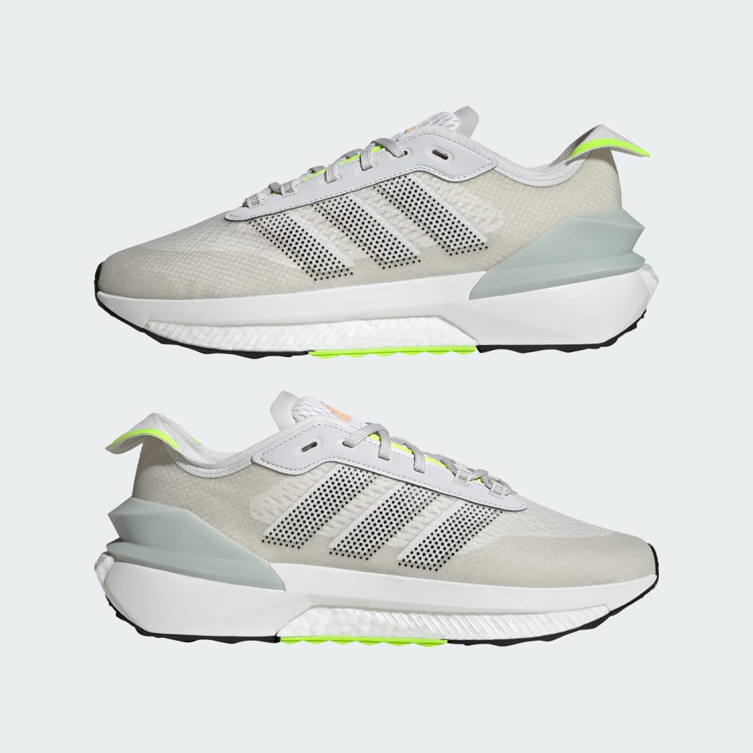 

adidas Tenis Avryn Unisex, Crystal blanco/crystal blanco/lucid lemon
