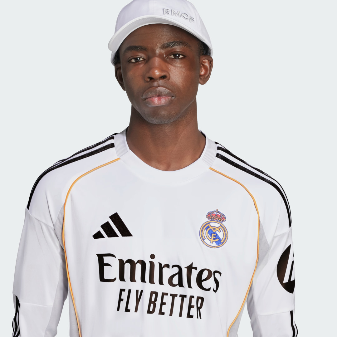 Adidas Real Madrid 25 26 Longsleeve Thuisshirt