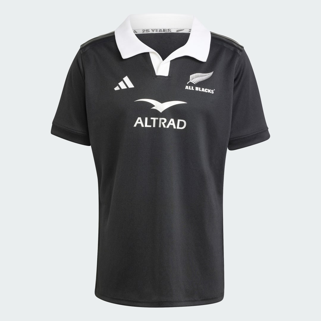 Adidas All Blacks AEROREADY Rugbyshirt met Korte Mouwen