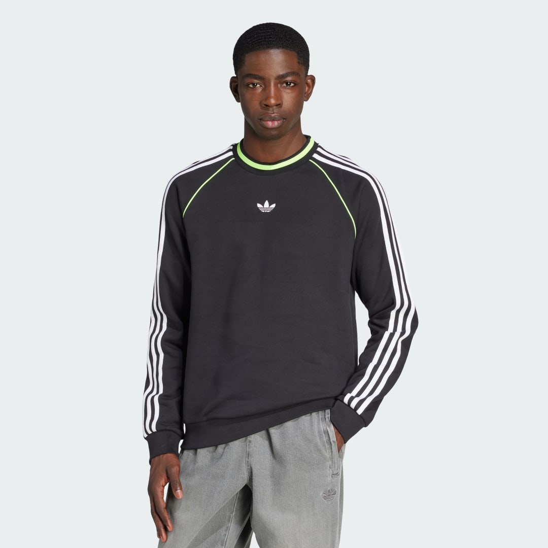 Adidas Adicolor Piping Crewneck Sweatshirt