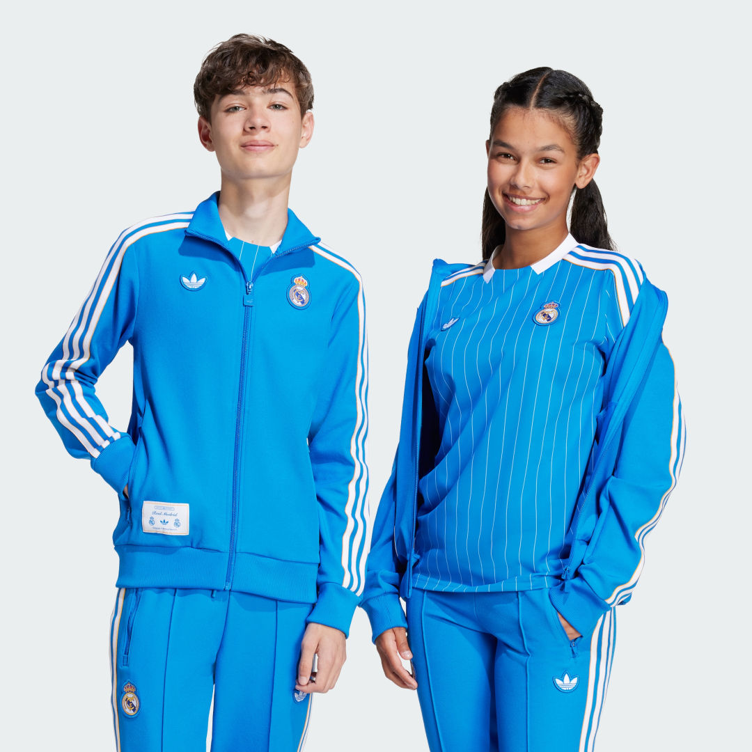 Veste de survêtement Real Madrid Terrace Icons Enfants
