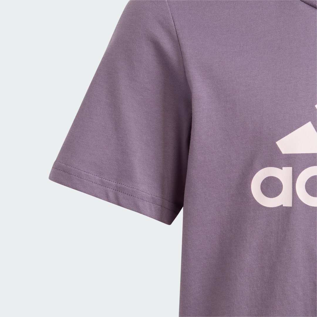 

adidas Camiseta Essentials Big Logo Algodón Niño, Rosa