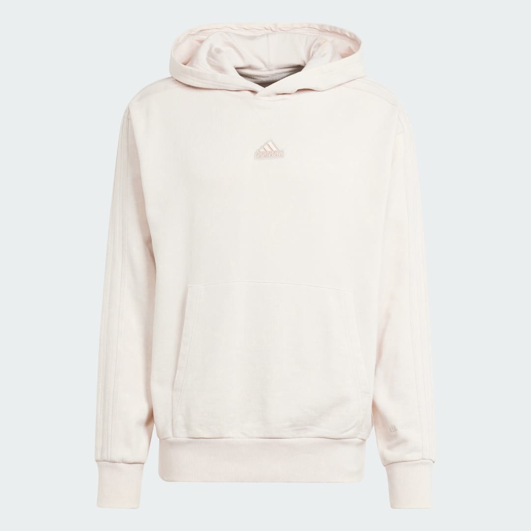 

adidas Buzo con Capucha ALL SZN 3 Rayas Garment Wash Hombre