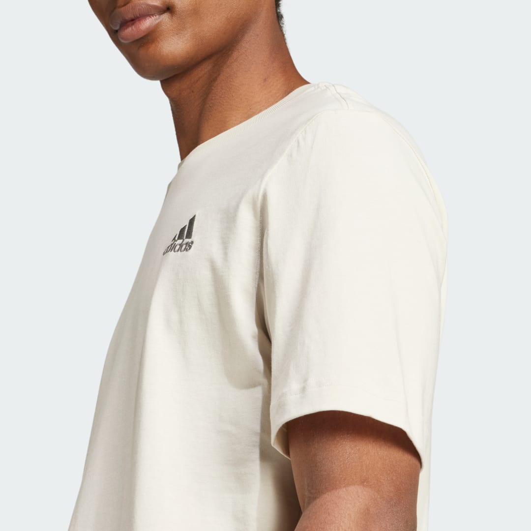 Adidas Essentials Single Jersey Geborduurd Small Logo T-shirt