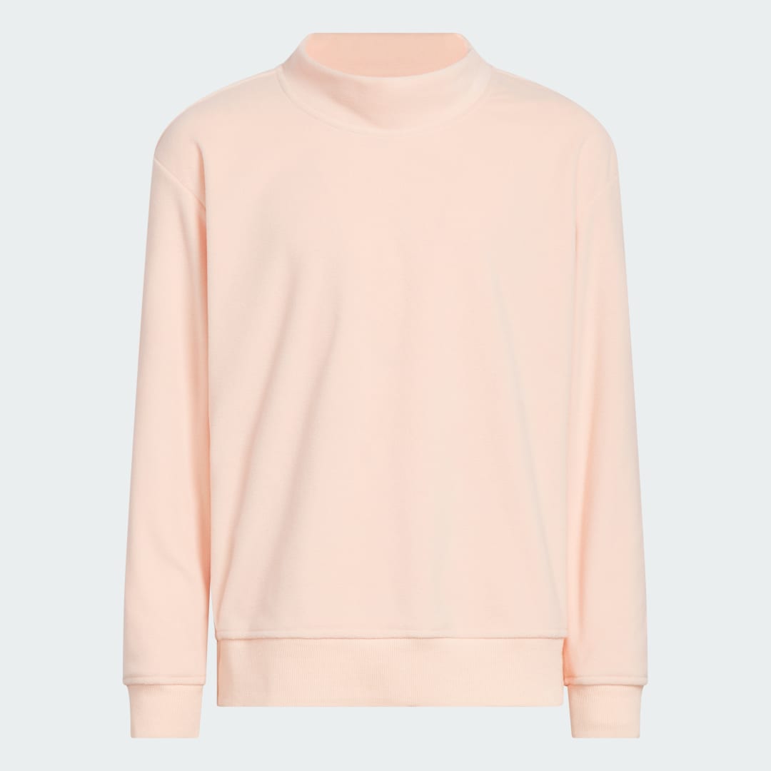 Adidas Fleece Mock Pullover Kids
