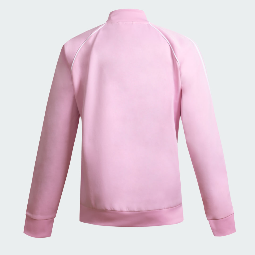 

adidas Chamarra Deportiva Classics SST Mujer, True rosa