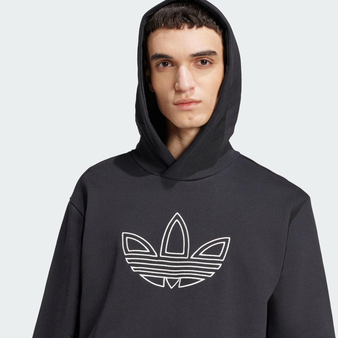 Adidas Omlijnde Trefoil Hoodie