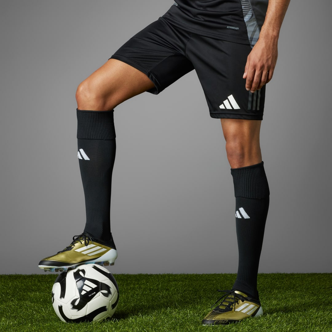 

adidas Tacos Messi F50 Elite Terreno Firme Unisex, Oro gris/blanco/negro