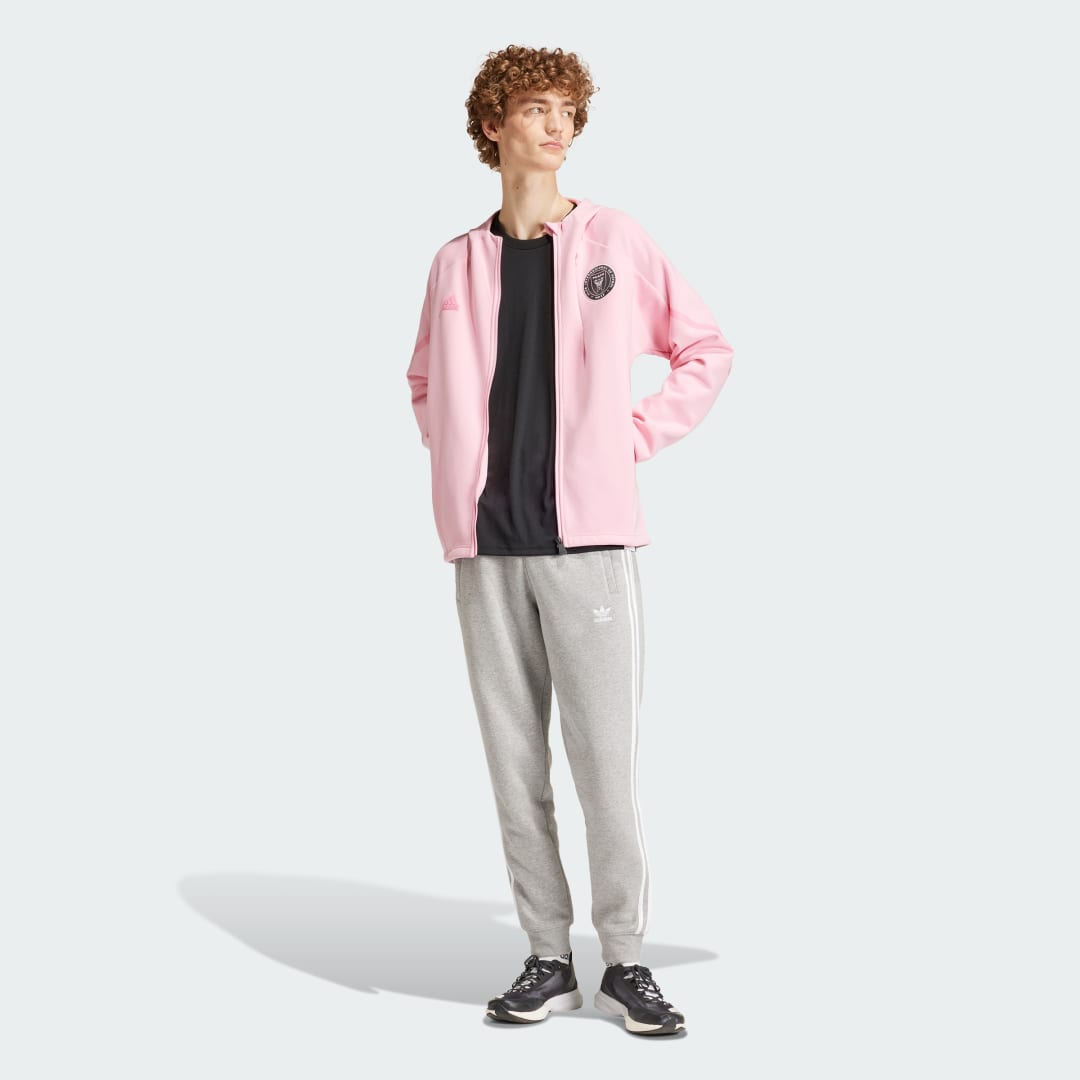 

adidas Chamarra Anthem Inter Miami CF Designed for Gameday Hombre, Light rosa
