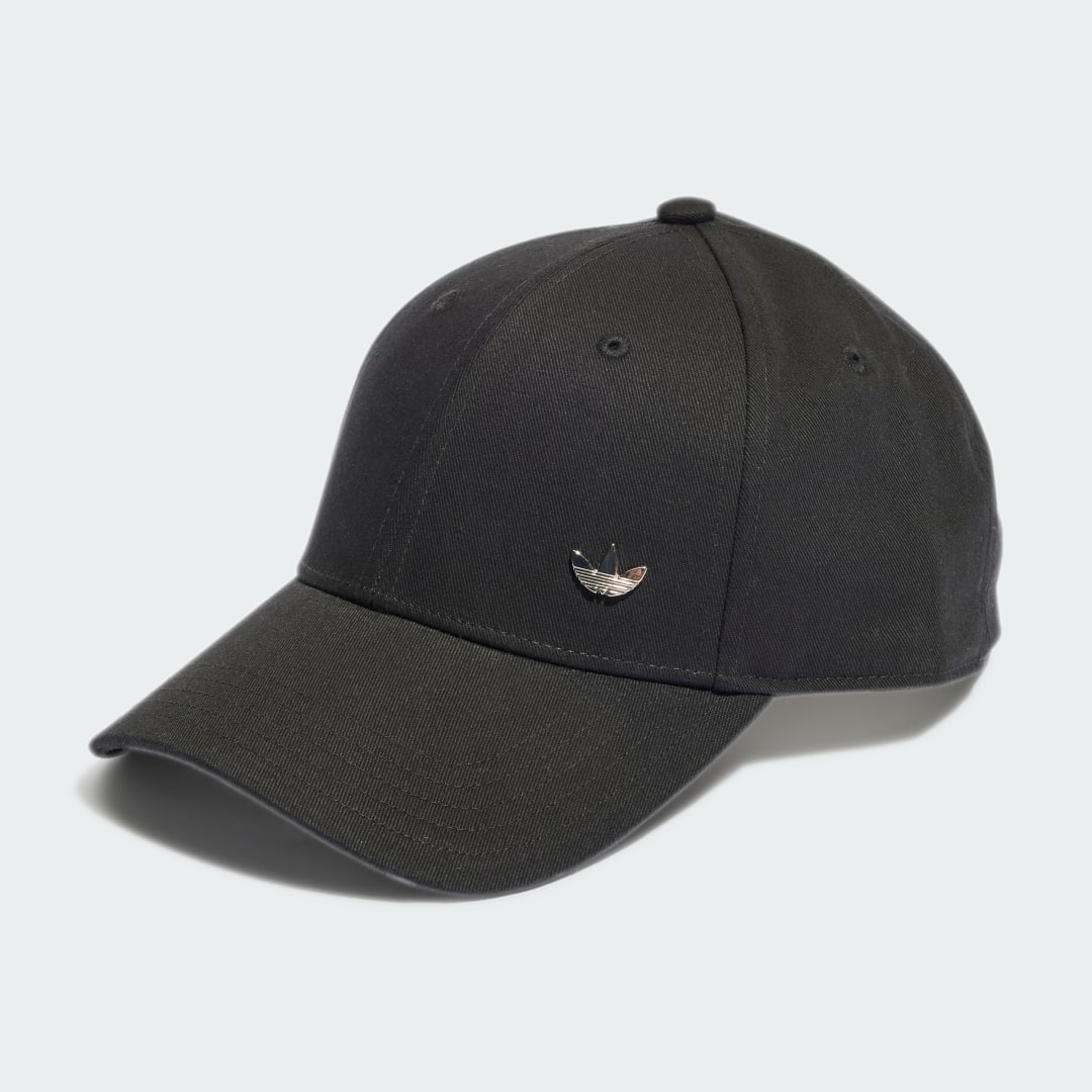 

adidas Gorra de Béisbol Trifolio Metálico Unisex, Negro
