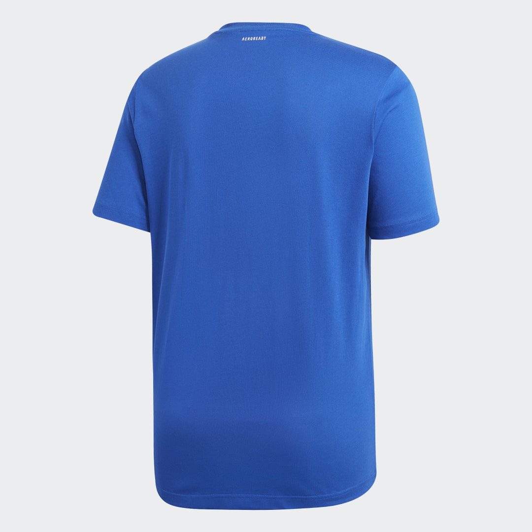 фото Мужская футболка для тенниса logo adidas performance