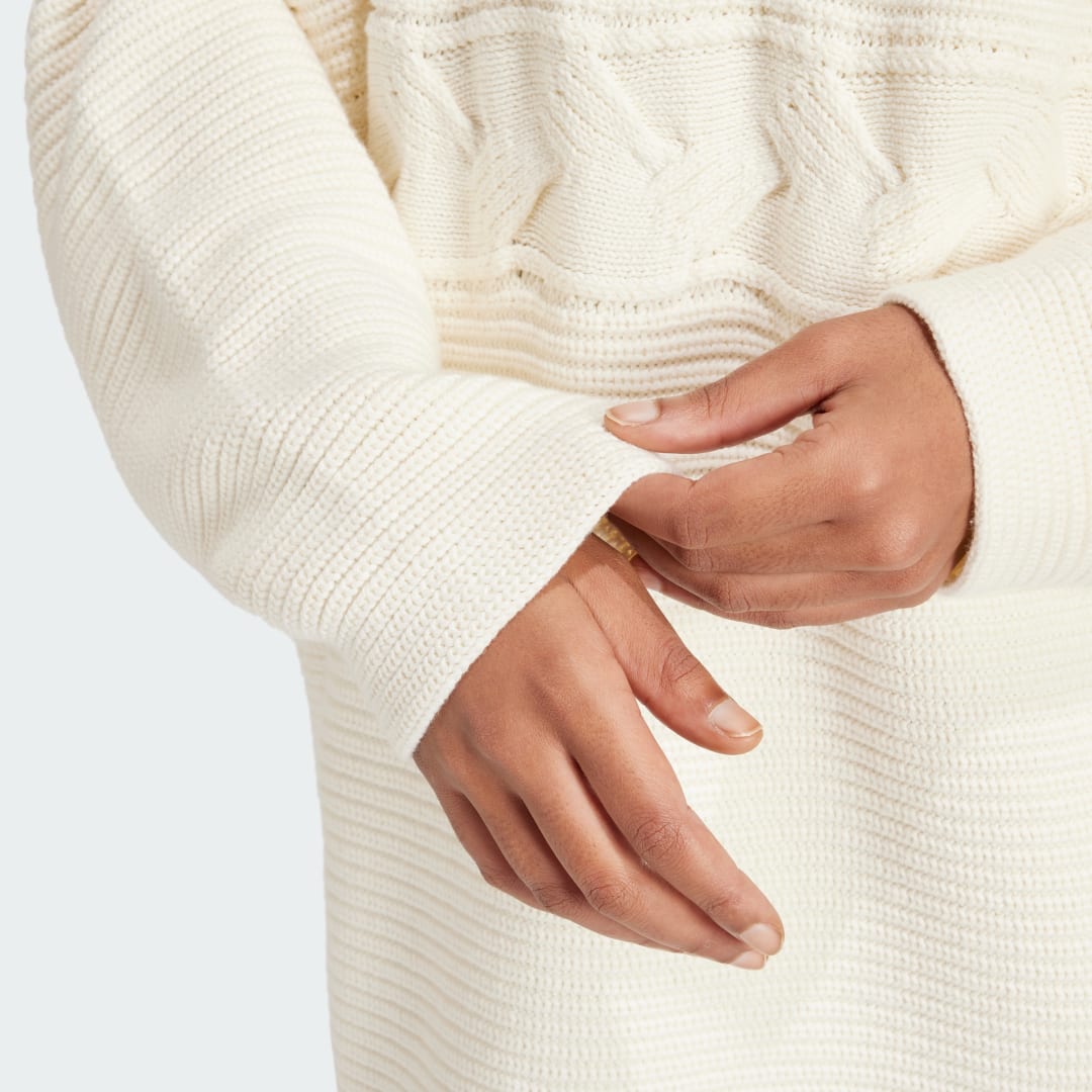 Adidas Premium Oversized Knit Turtleneck