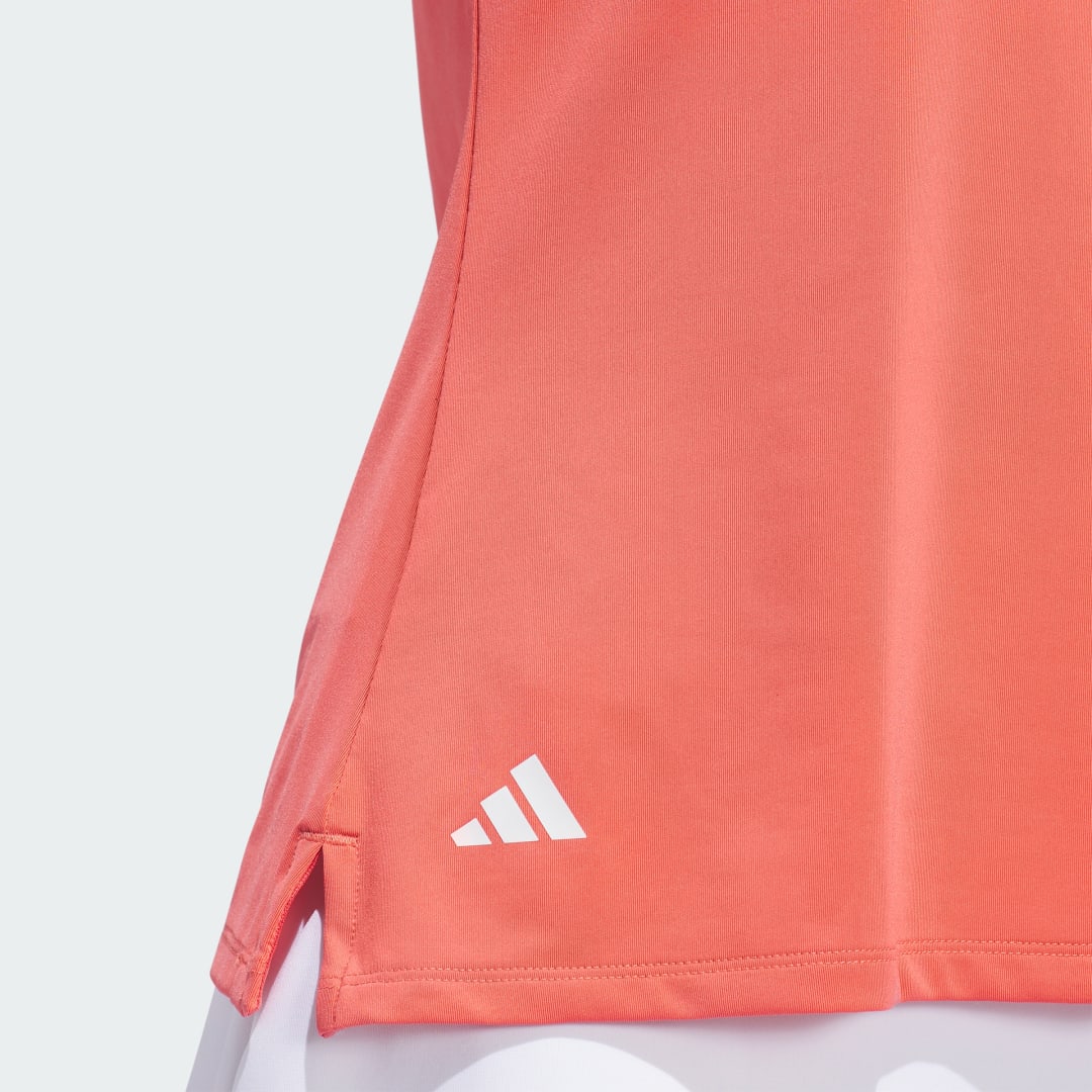 Adidas Ultimate365 Solid Mouwloos Poloshirt