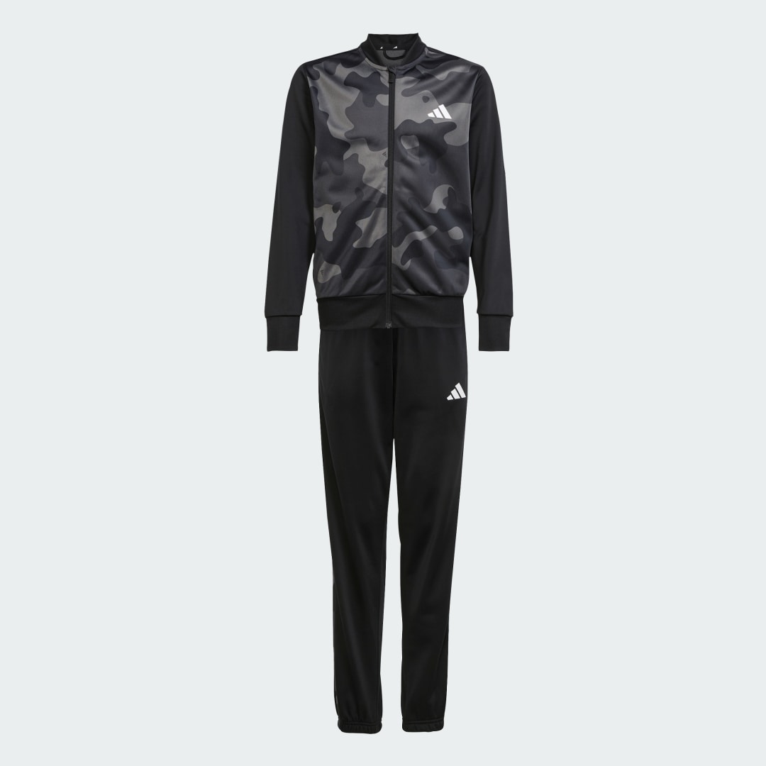 Adidas Seasonal Essential Camouflage Tricot 3-Stripes All Over Printed Trainingspak