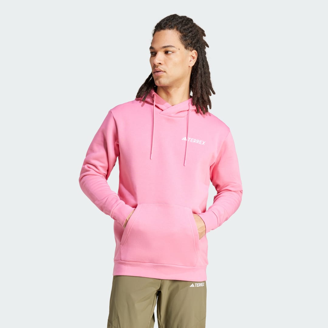 

adidas MT S LOGO HD MT S LOGO HD Hombre  - Hombre Senderismo, Rosa fusion