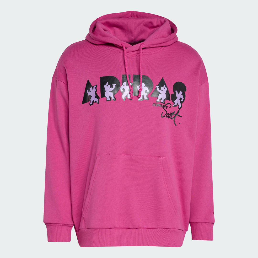 Sweat shirt à capuche adidas x Jeremy Scott - vue 4
