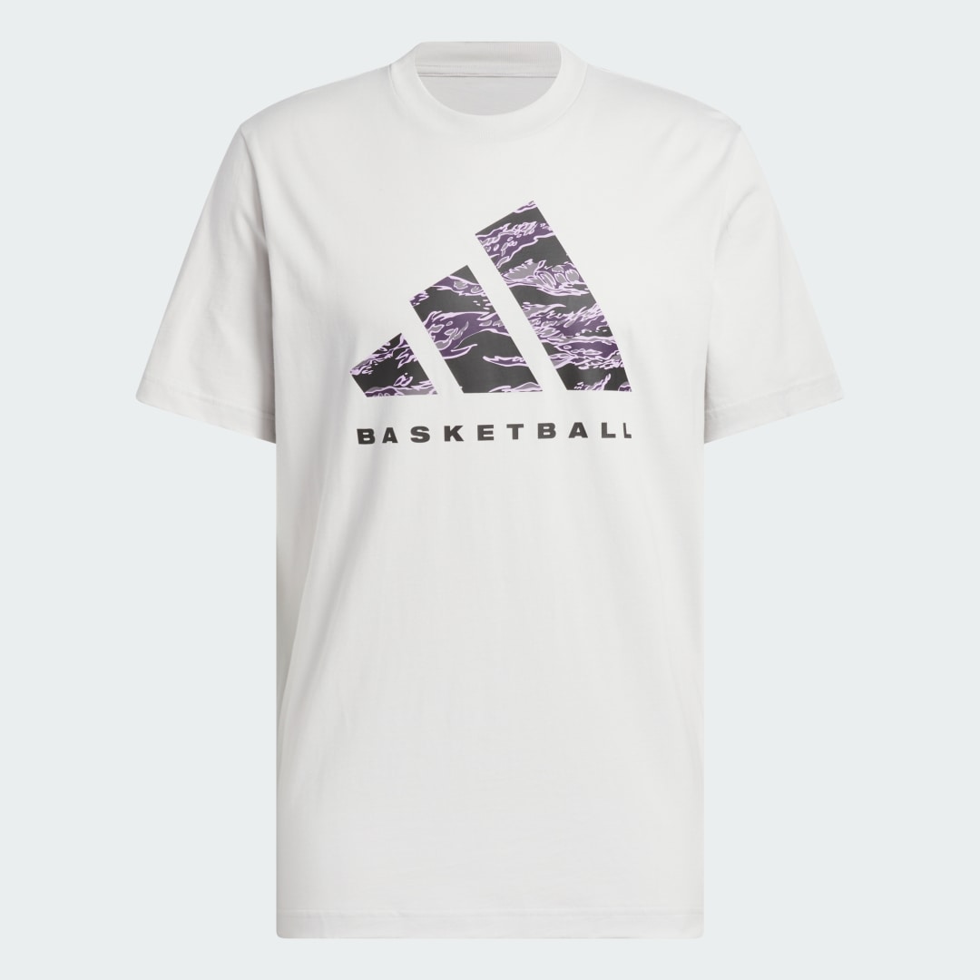 adidas Basketball Graphic T Shirt - vue 4