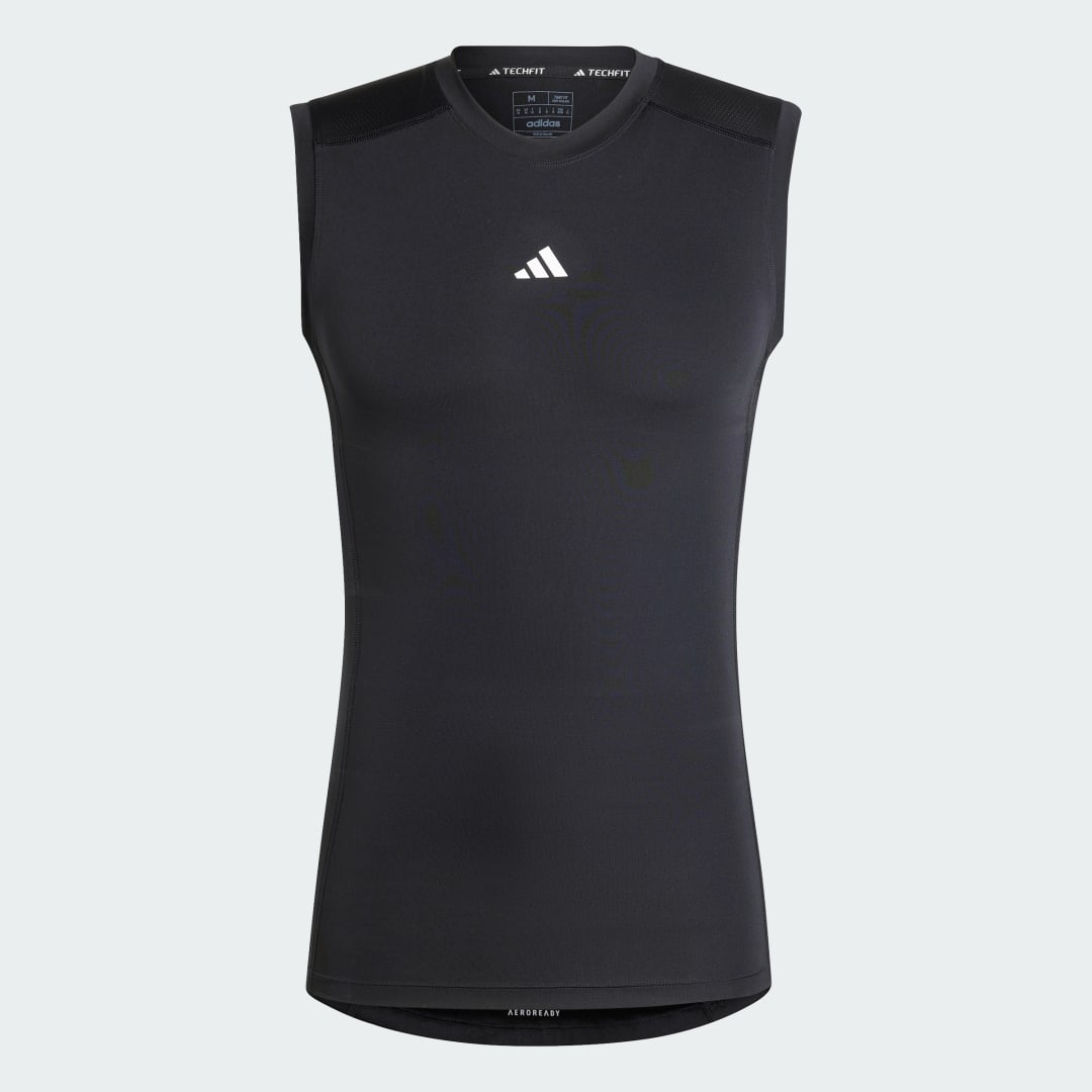 Adidas TECHFIT Compression Training Mouwloos Shirt