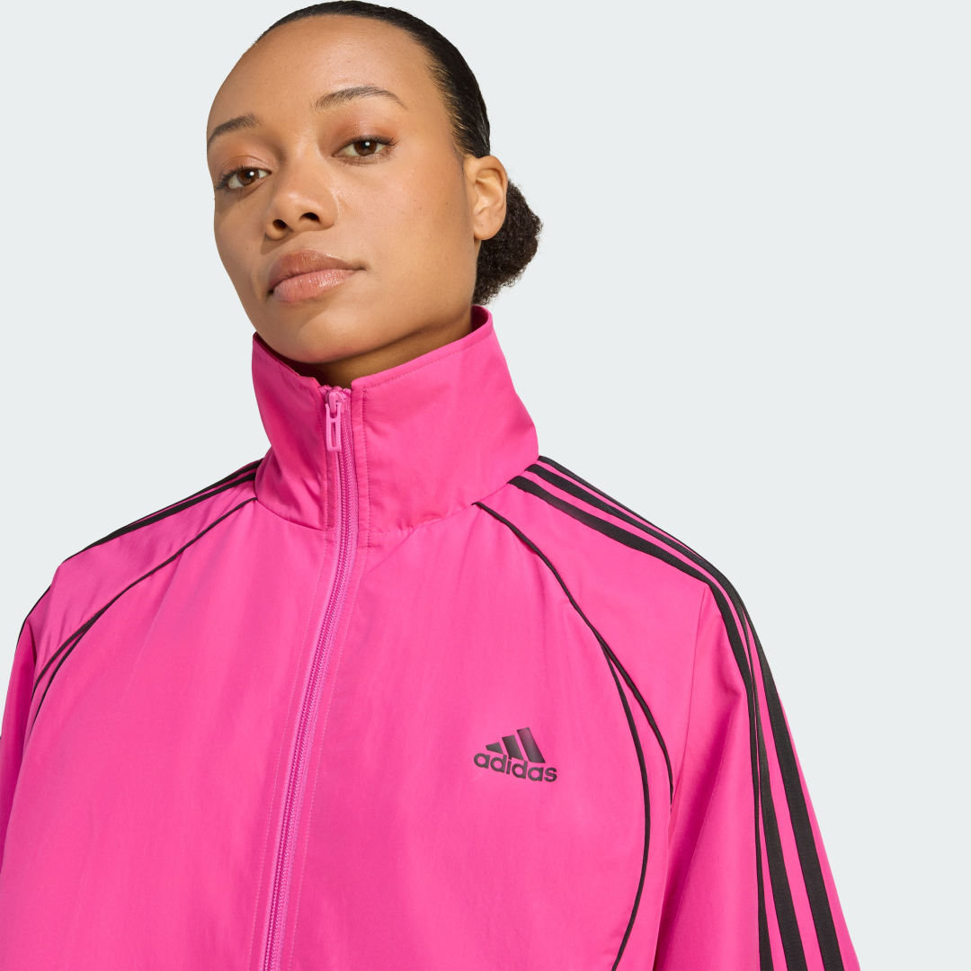 Adidas Teamgeist Adicolor Oversized Geweven Sportjack