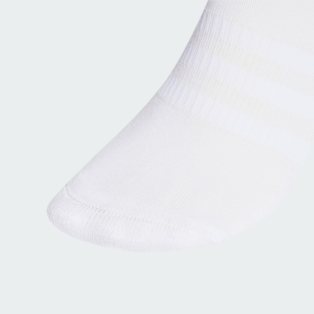 

adidas Medias Tobilleras Acolchadas Sportswear 3 Pares Unisex, Blanco