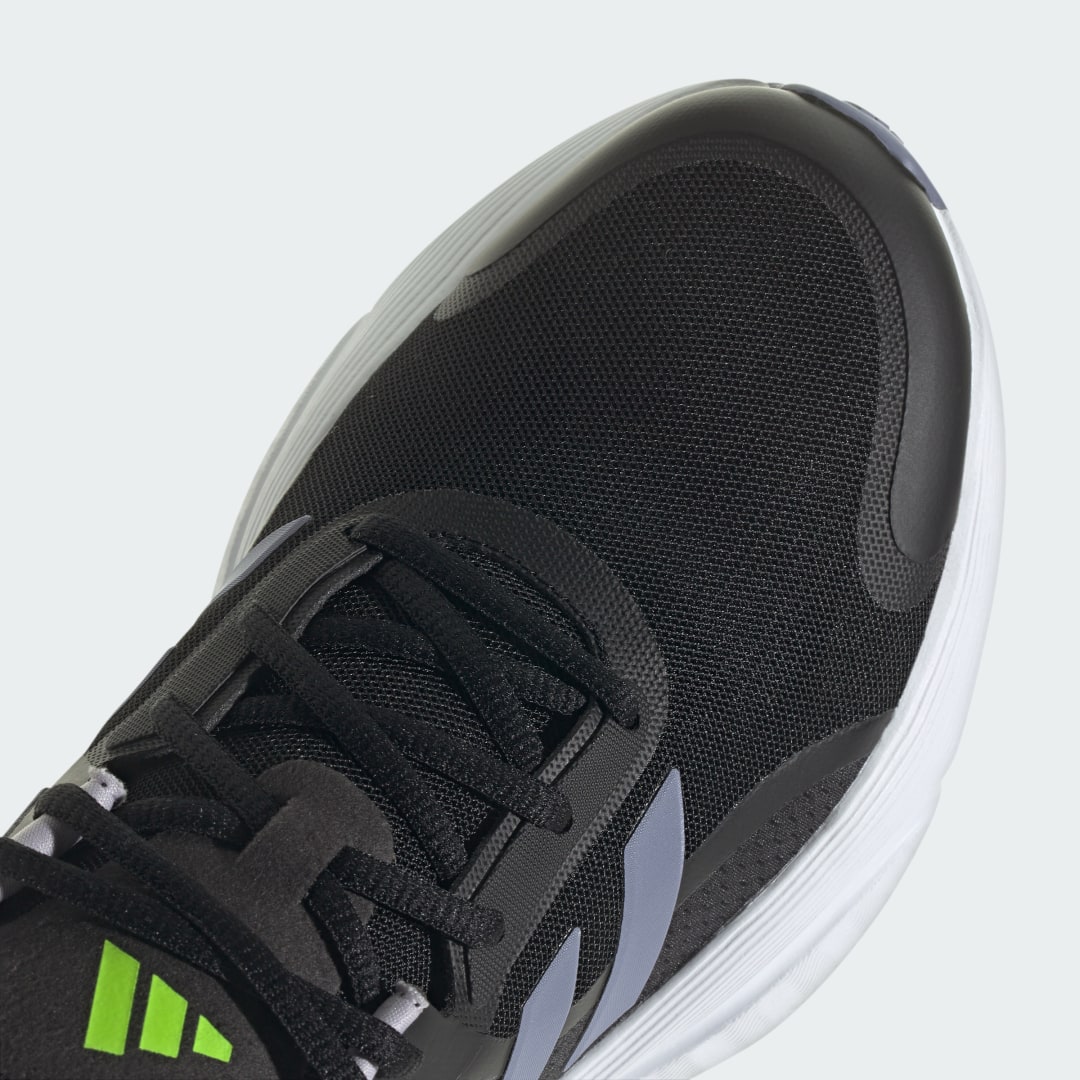 

adidas Tenis Response Unisex, Negro/plata violeta/lucid lemon