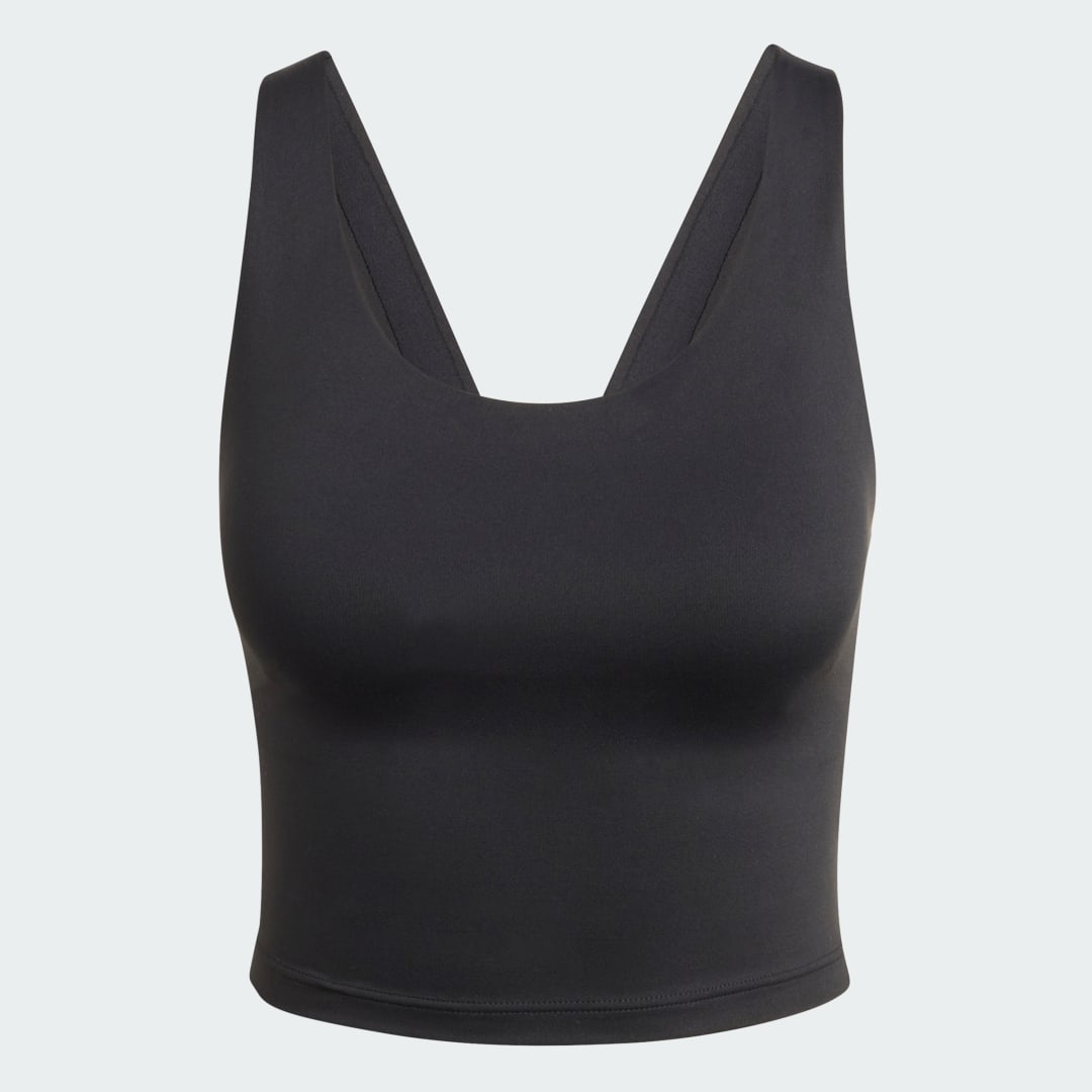 Adidas All Me Medium-Support Long Line Beha Tanktop