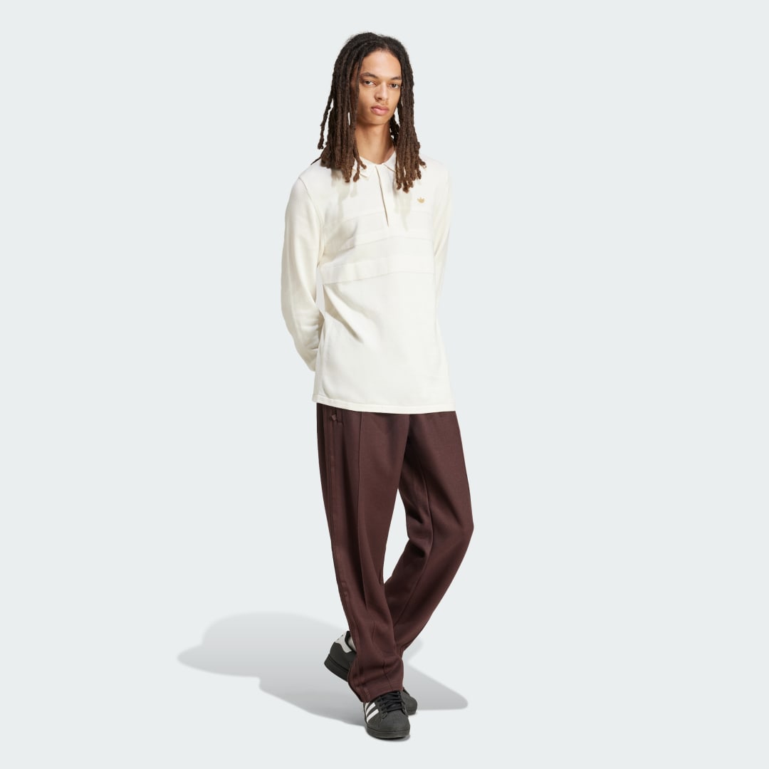 Adidas Premium Poloshirt met Lange Mouwen