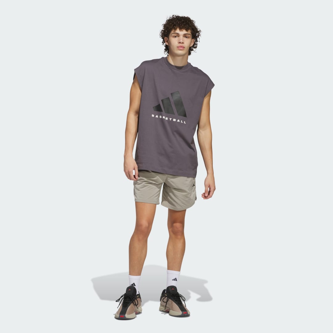 Adidas Basketball Mouwloos Shirt (Uniseks)