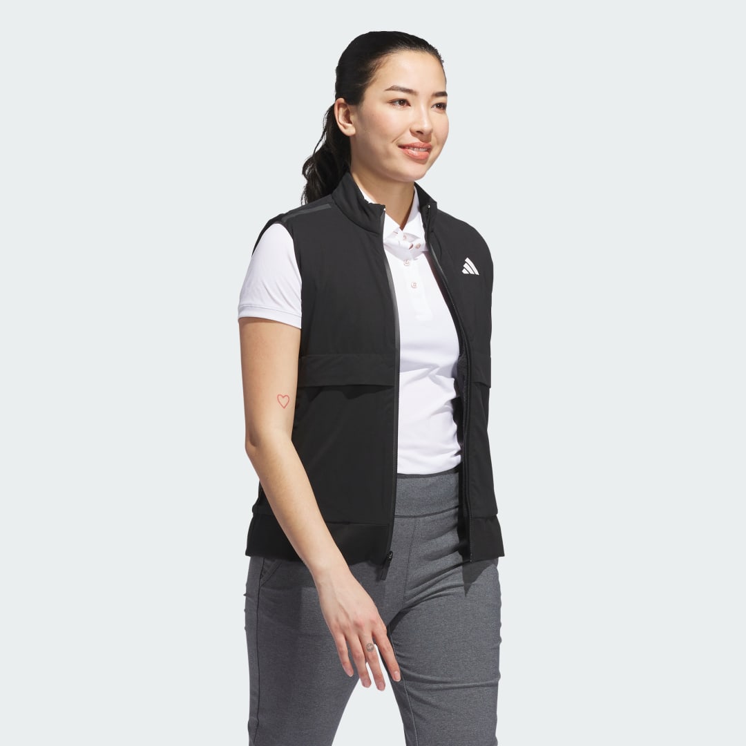 Adidas Ultimate365 Tour Frostguard Bodywarmer met Lange Ritssluiting