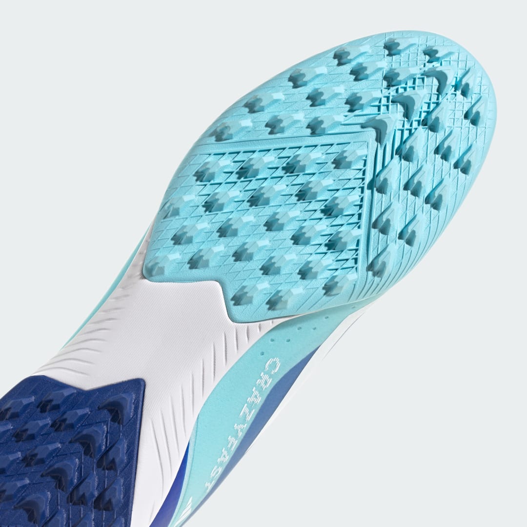 

adidas Calzado de Futbol X Crazyfast.3 Sin Cordones Césped Artificial Unisex, Bright royal/blanco/solar rojo