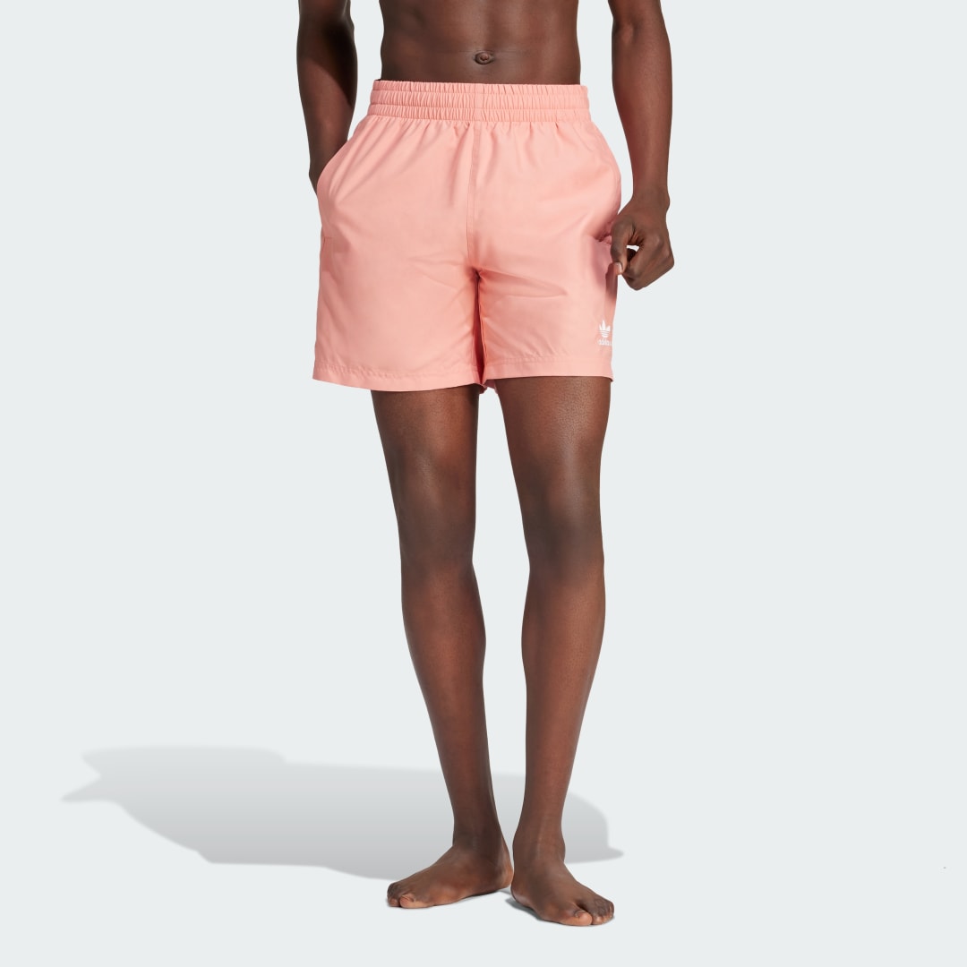 Adicolor Essentials Solid Swim Shorts Wonder Clay / White