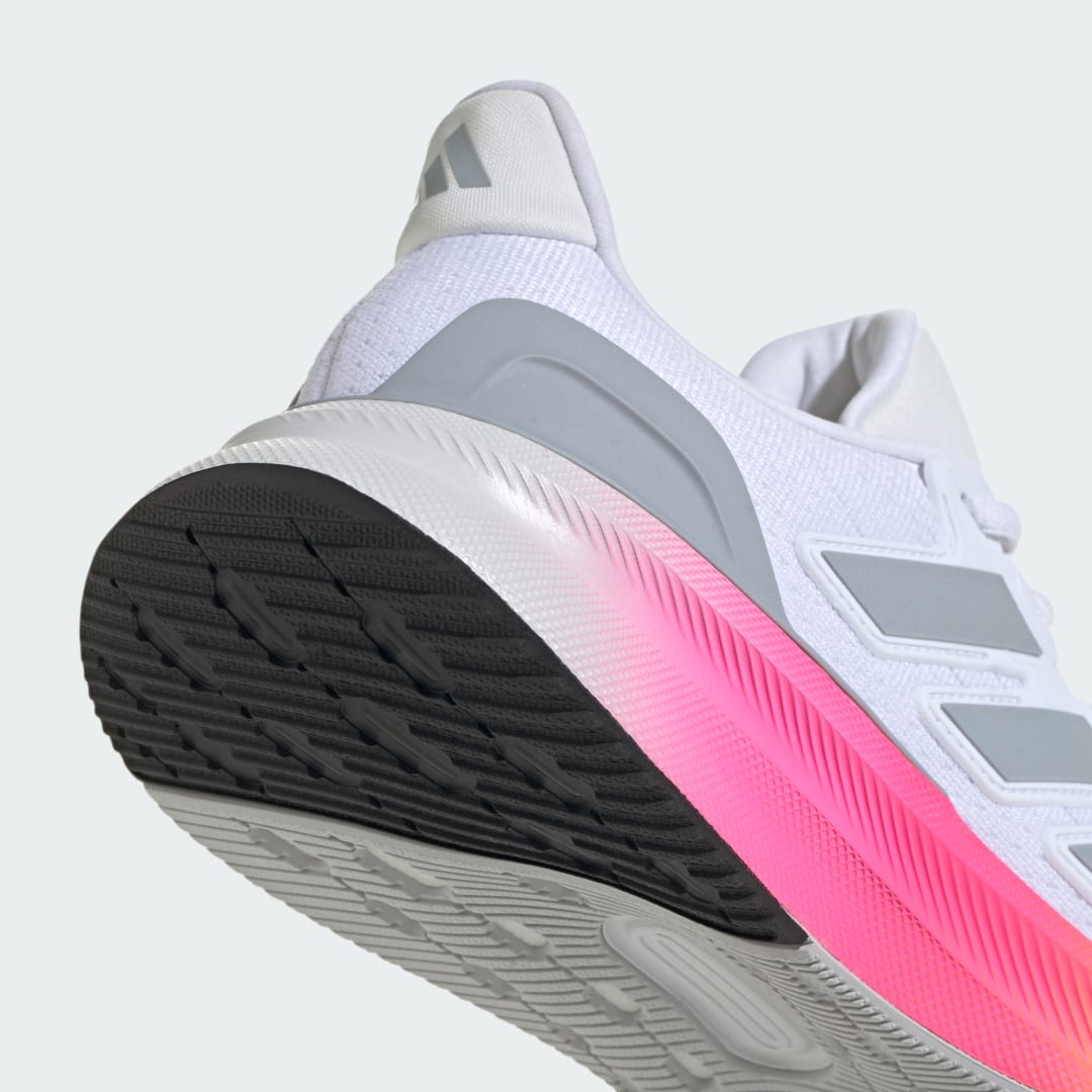 

adidas Tenis de Running Runfalcon+ 5 Mujer, Blanco/halo plata/negro