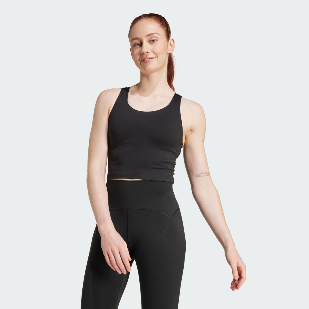 Adidas All Me Essentials Medium Support Bra Tank Top