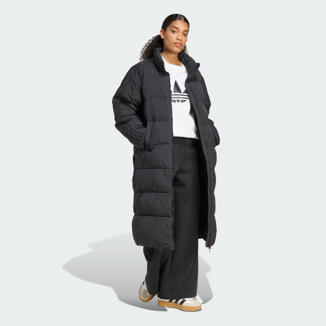 Adidas Adicolor Long Synthetic Down Puffer Jas