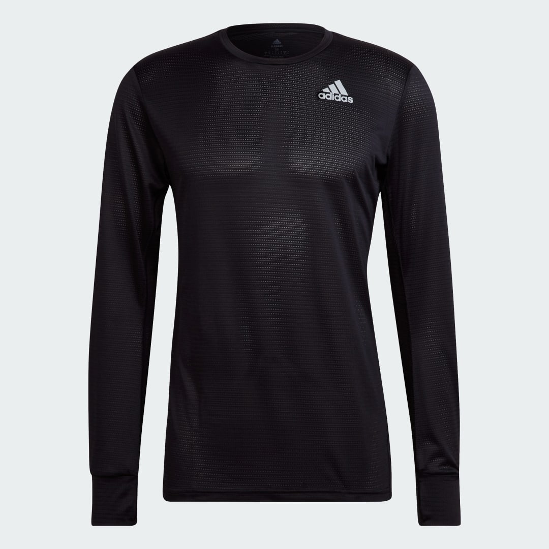 

adidas Camiseta Own the Run Manga Larga Hombre, Negro