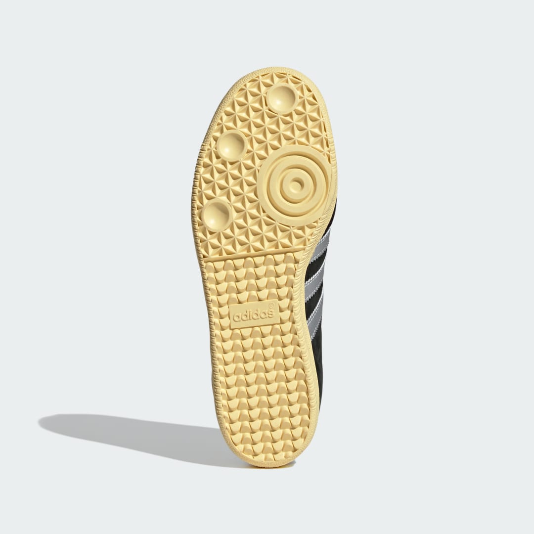 Adidas Samba sneaker Core Black / Matte Silver / Almost Yellow