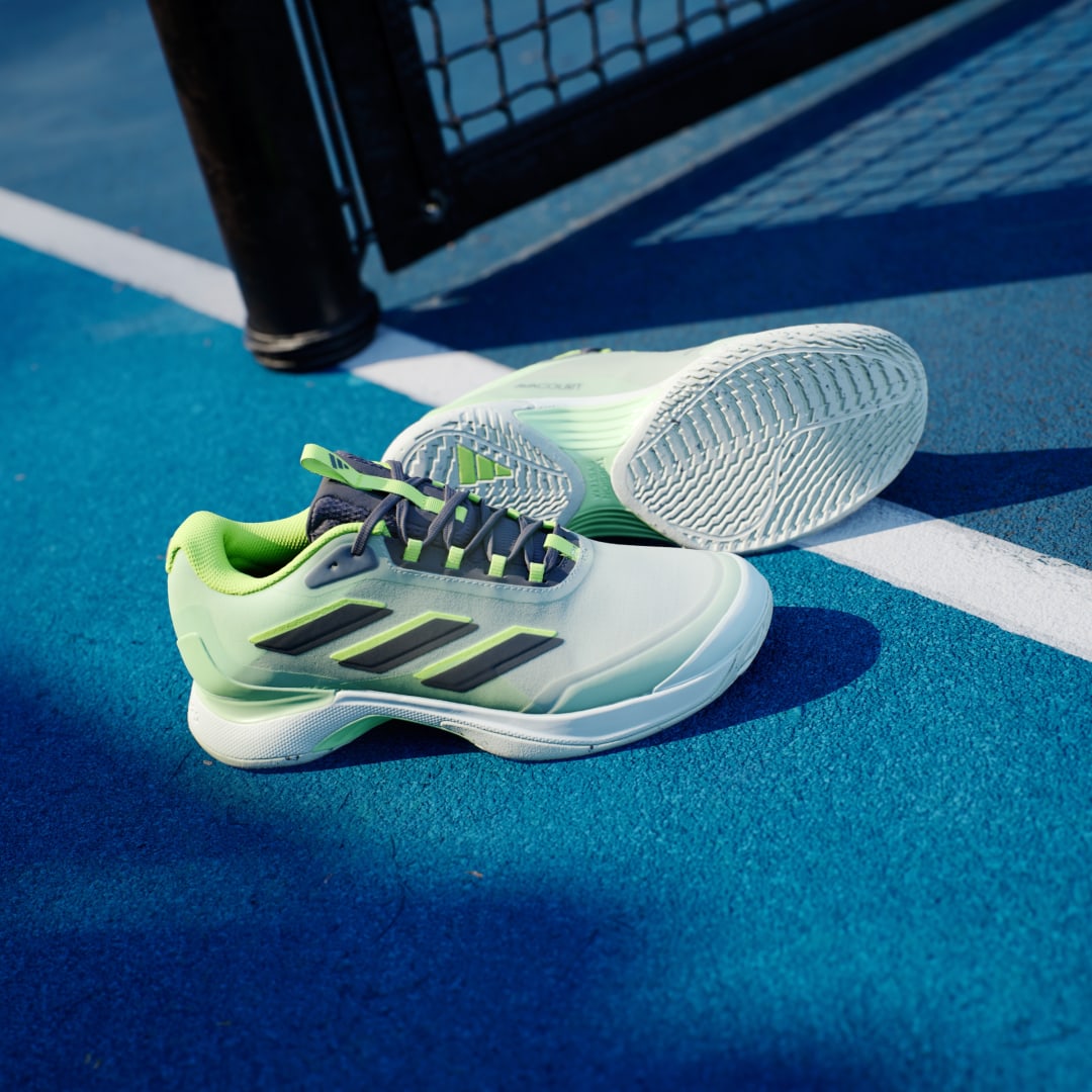 

adidas Tenis Avacourt 2 Mujer, Verde spark/negro/lucid lemon
