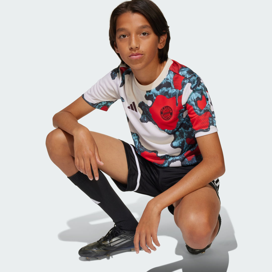 Adidas FC Bayern München 24 25 Pre-Match Voetbalshirt Kids