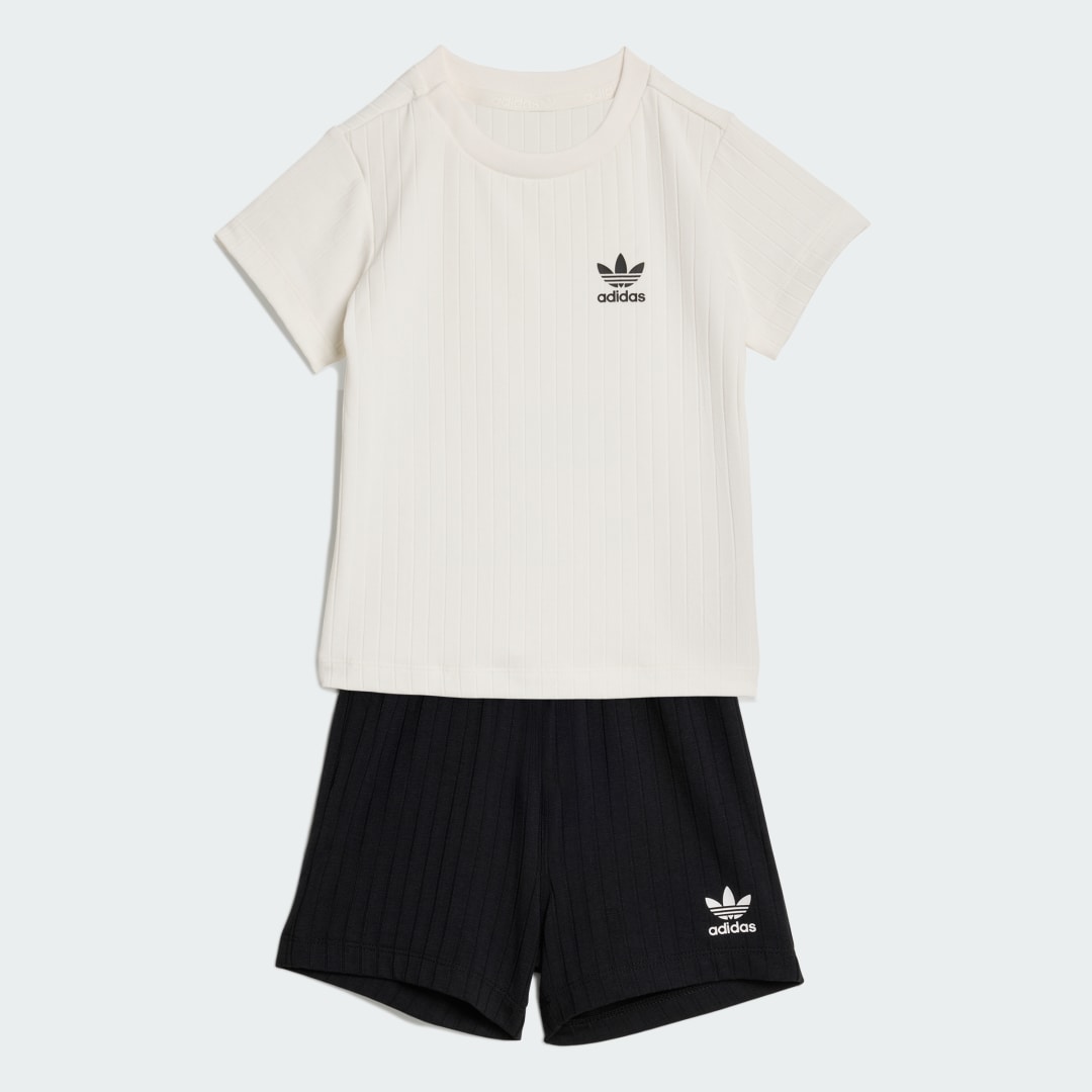 ENSEMBLE T SHIRT ET SHORT BORD CÔTES COUPE STANDARD - vue 5