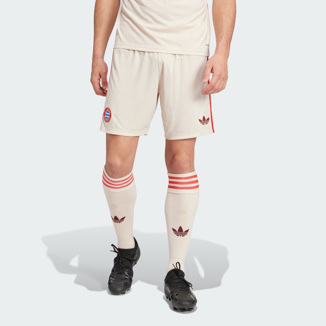 Adidas FC Bayern München 24 25 Derde Short Beige- Heren Beige