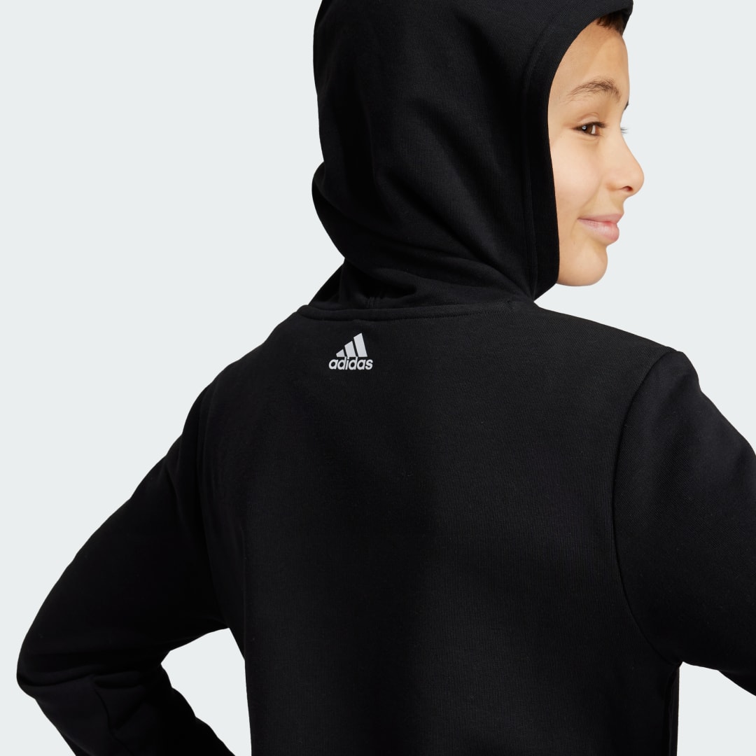 Adidas Essentials Two-Colored Big Logo Katoenen Hoodie