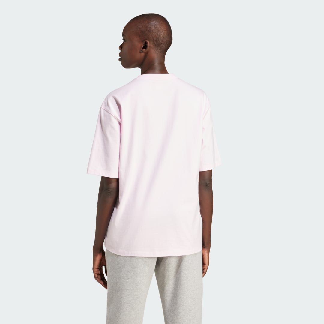 

adidas Camiseta Adicolor Essentials Mujer, Rosa