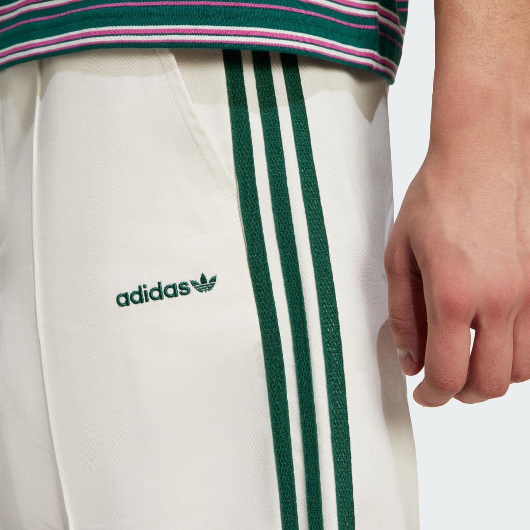 Adidas '80s Loose Buttoned 3-Stripes 11-inch Bermuda Short